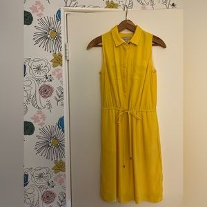 Banana Republic collared sleeveless dress